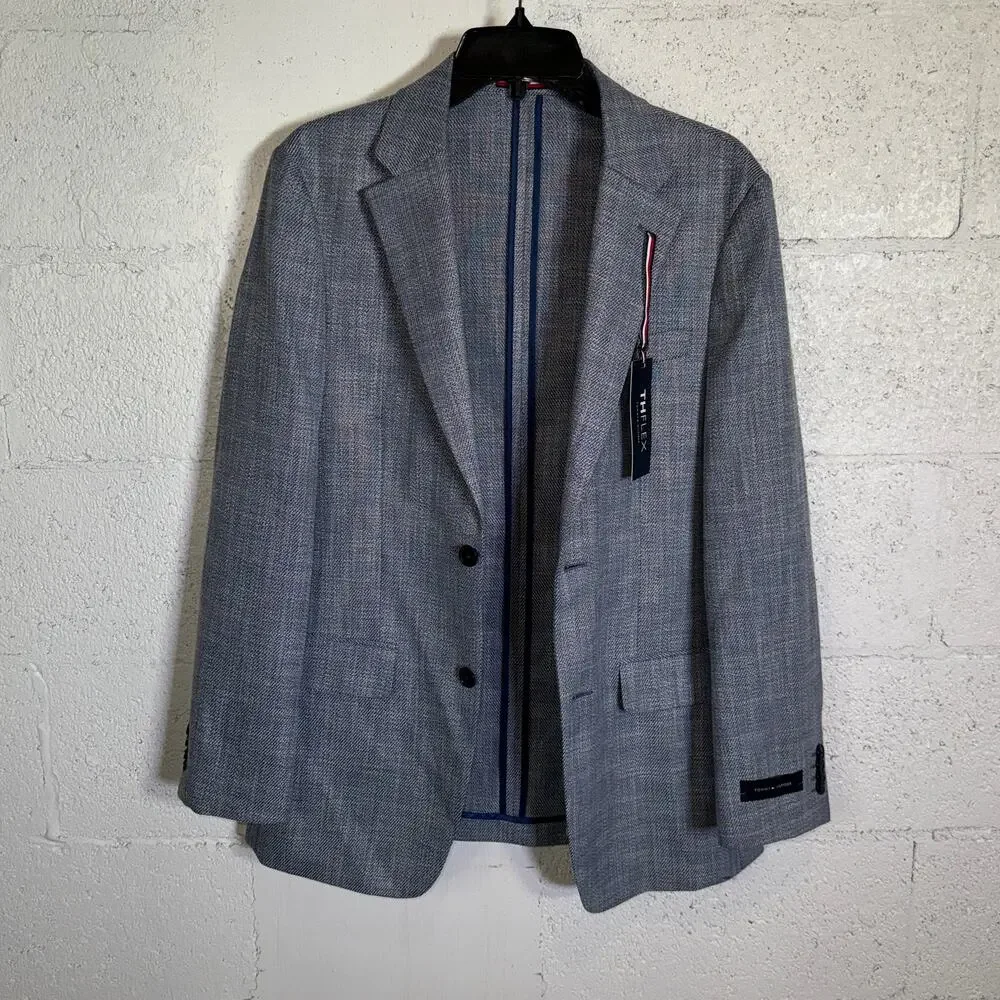 Tommy Hilfiger Men's Modern-Fit Sport Coat - color is Denim 36R $295